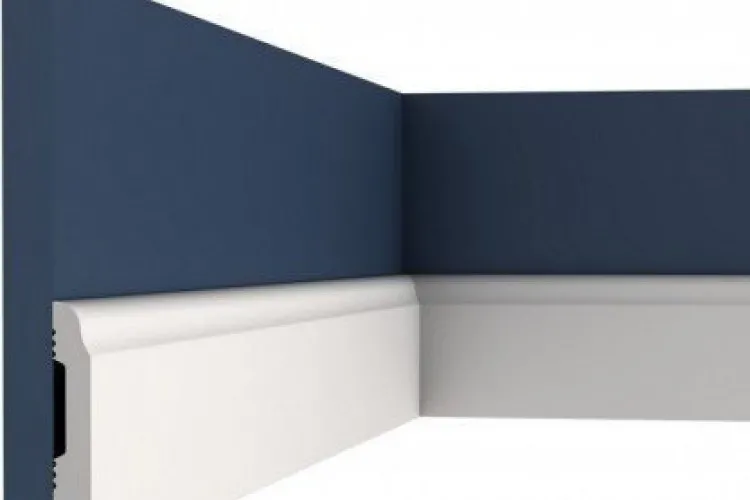 Classic Boyanabilir Süpürgelik 10 Cm